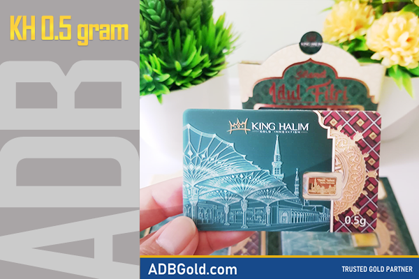 Emas LM King Halim Nabawi 0,5 gram