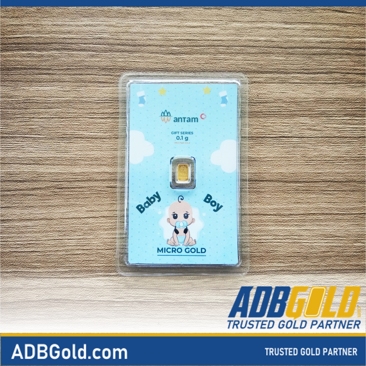 Micro Gold 0,1 gram - Baby Boy