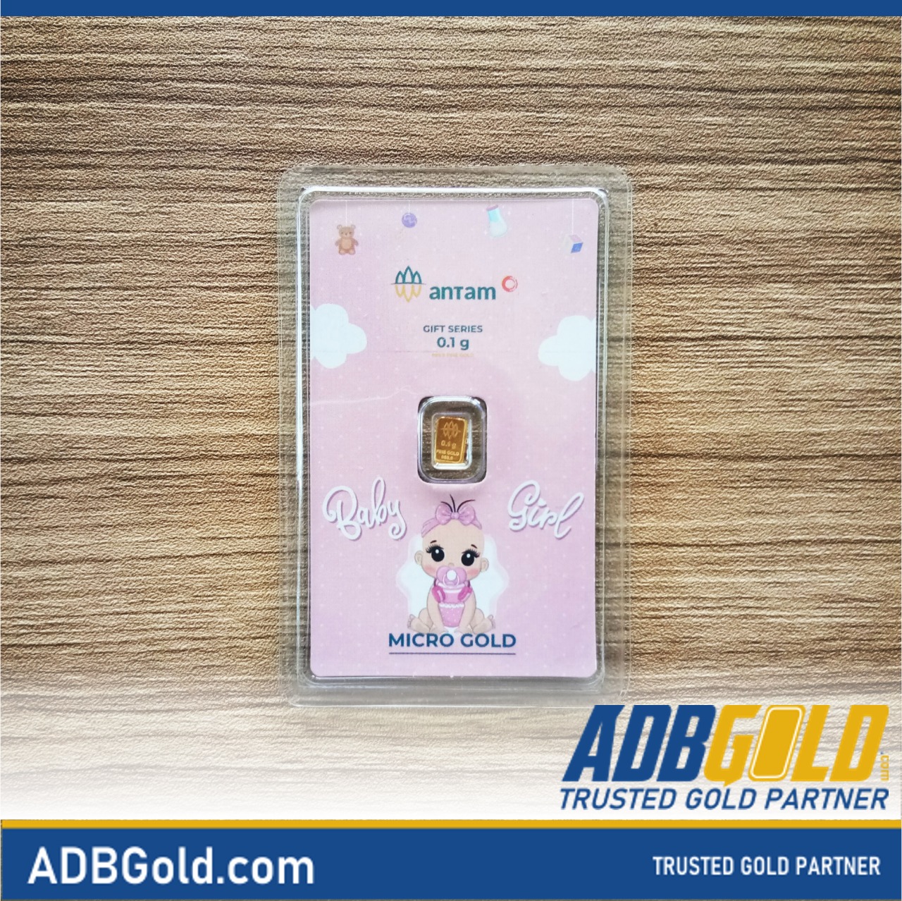 Micro Gold 0,1 gram - Baby Girl