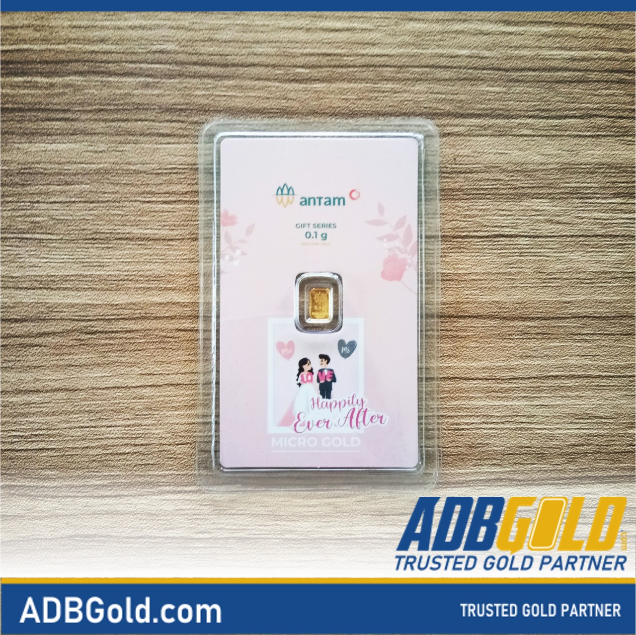 Micro Gold 0,1 gram - Wedding Pink