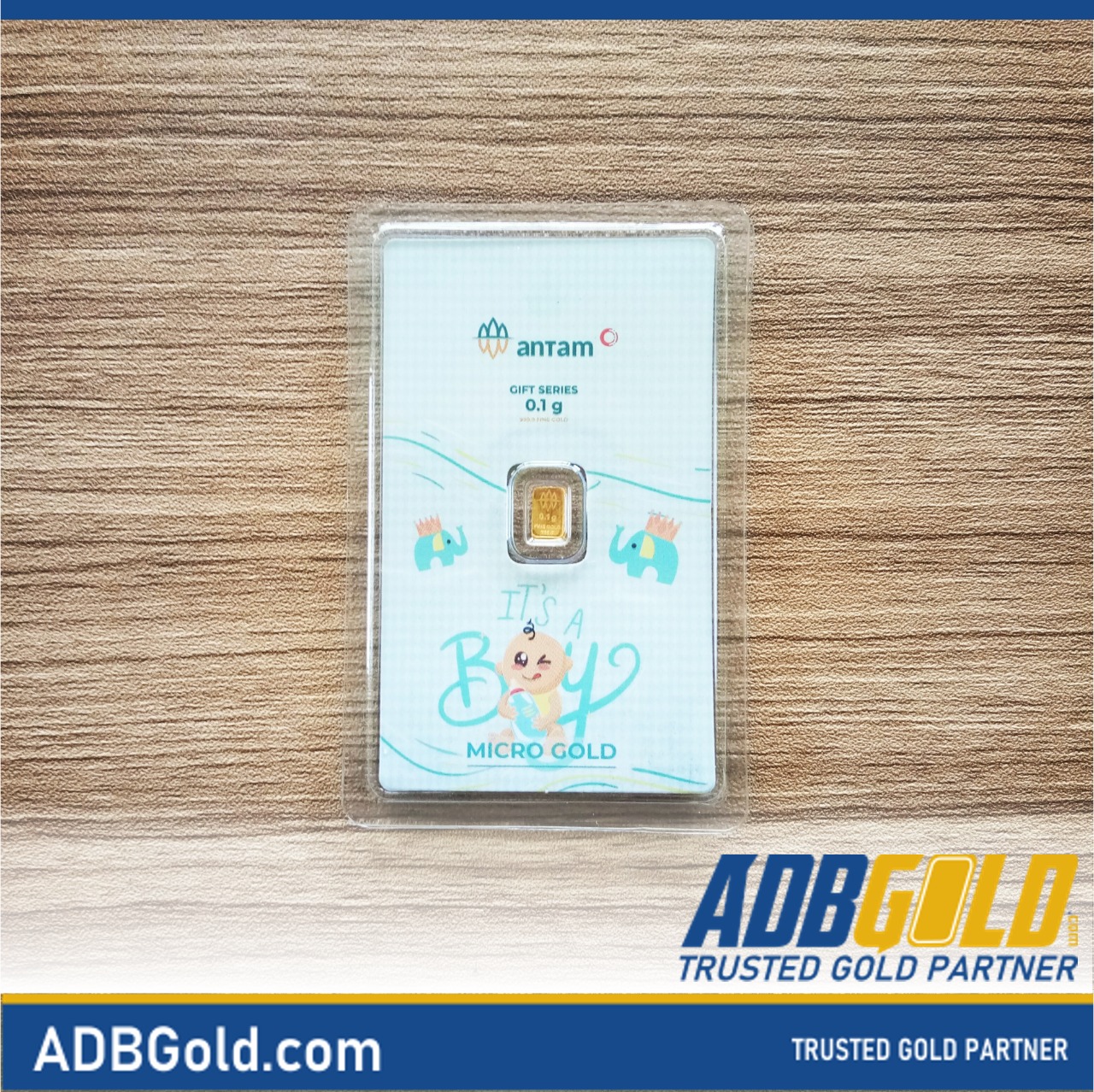 Micro Gold 0,1 gram - It's A Boy