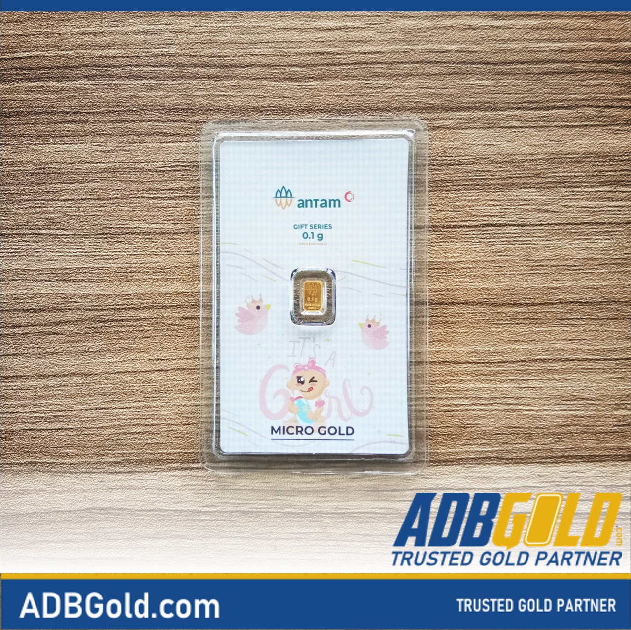 Micro Gold 0,1 gram - It's A Girl