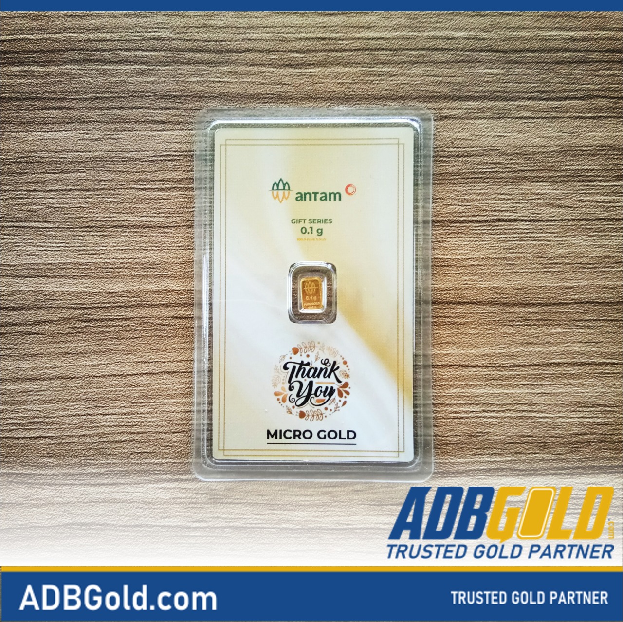 Micro Gold 0,1 gram - Thank You