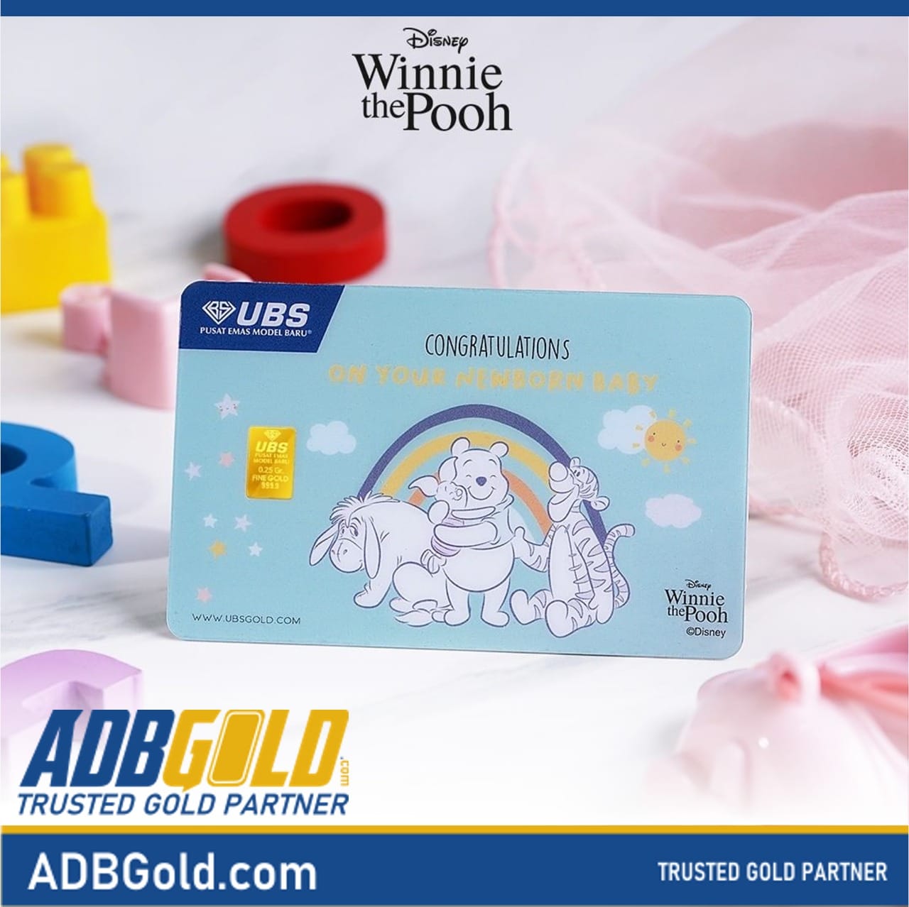 UBS Disney Pooh Congratulations 0,25 gram